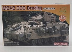 Dragon 7414 1/72 Scale M2A2 ODS Bradley w/Interior 3D Printed Parts Model Kit