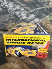 VTG LINDBERG INTERNATIONAL SPORTS RACER DIY MOTORIZED MODEL RACE CAR KIT D4