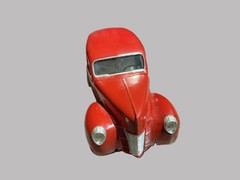 1940 FORD SEDAN DELIVERY – AMT ERTL Model Car Kit 1/25 Scale – Partially Built