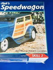 Dan Fink’s Speedwagon Monogram Nostalgic Woody Wagon 1:25 Scale Model Kit sealed