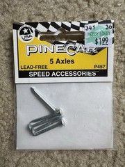 Pinewood Derby Car Kit Lot – New in Package Items – Tools, Accessories