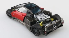 AOSHIMA 1/24 The Supercar No.19 2005 PAGANI Zonda F Model kit From Japan