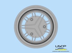 USCP 24P191 1/24 13 inch Alpine A110 FASA for Tamiya