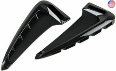 2 PCS Shark Gills Side Decoration Fender Vent Trim,Body Marker Fender Air wing