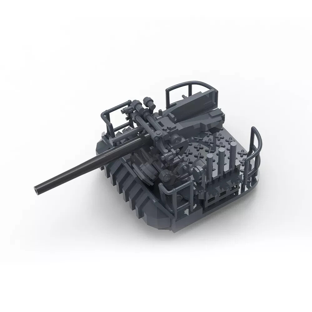 LY350225 1/350 US Navy Pojedyncza Armata 5 In/38Kal.127mm Na Podstawie MK32
