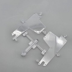 AMT/ERTL 1/25 Grave Digger Monster Truck Parts Kitbash Clear Panels #11 #12