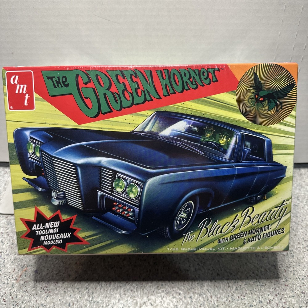 *NEW* Green Hornet Black Beauty Car Model Kit 1/25 AMT 1271/12 Chrysler Imperial