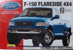 1/25 Lindberg 1995 Ford F-150 Flareside 4X4 #72149 OOP/HTF/RARE