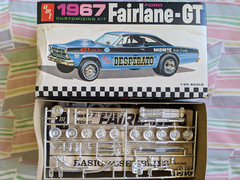 *ULTRA RARE! *ORIGINAL VINTAGE AMT “1967 FAIRLANE-GT” KIT *COMPLETE *SUPER C@@L!