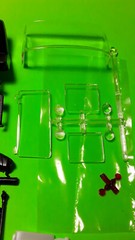 Mack DM800 Heavy Duty 1/25 cab body glass chrome parts interior seat rig tractor