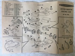 Model kit 59 ASTON MARTIN DBR1 Strombecker kit D-64-200