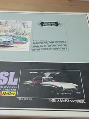 Imai Heller Mercedes Benz 300SL European Vintage Car 1/24 Model Kit #20768 NOS