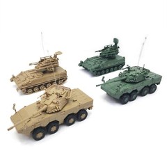 1:72 Building Model Kits Armored Tank Model for Boys Education Toy Children