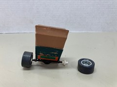 VINTAGE ORIGINAL AMT 1/25 SCALE 1960’S GEORGE BARRIS RICKSHAW JUNKYARD KIT