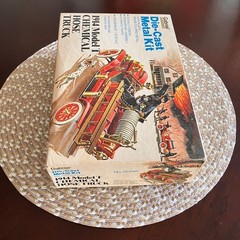 Gabriel Hubley Die-Cast Metal Kit 1914 Model T Chemical Hose Truck Firetruck