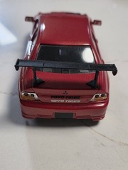 AMT 2005 Mitsubishi Lancer Tokyo Drift Fast and the Furious 1/25 Incomplete READ