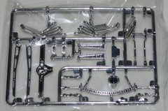 AMT 1955 CHEVY BEL AIR #1119M ⭐PARTS⭐ CHROME STREET ROD HEADERS+MORE 1:25