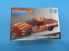 Monogram 2442 #27 McDonalds T-Bird Stock Car Parts Kit Bash Chrome Rearview Mir