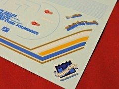 AMT Tyrone Malone’s Hideout Truck Kenworth Aerodyne Decal Sheet 1/25