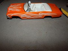 Revell/Monogram? “Tangerine Dream” 1965? Chevrolet Convertible Parts Estate Find