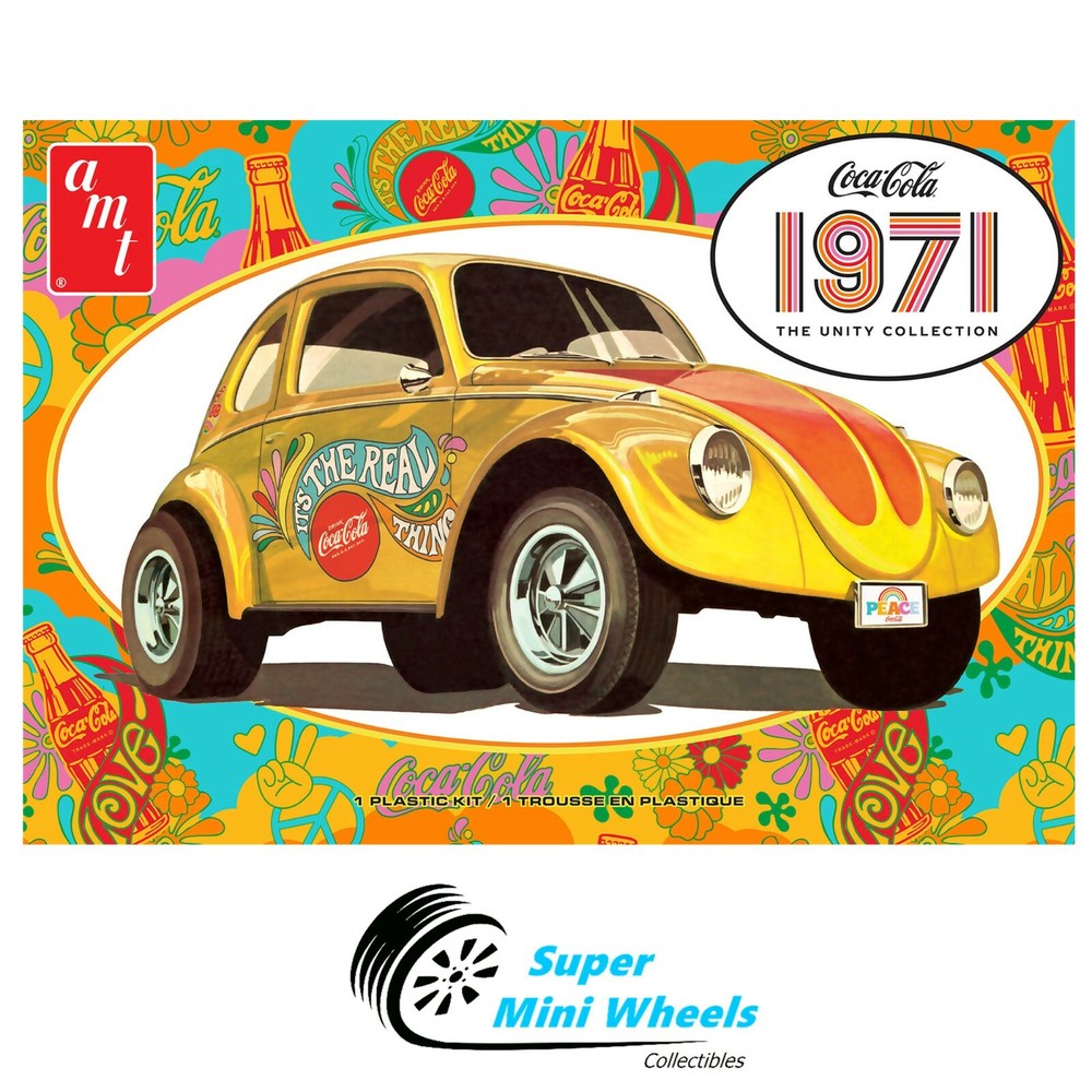 AMT 1971 VW Superbug Unity Graphics (COKE) 1:25 Model Kit – AMT1284M
