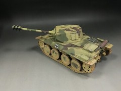 1/35 Built Amusing Hobby 35A019 WWII German Panzer 38D 8cm PAW 600 Tank Model