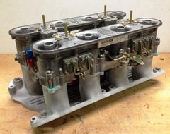1/25th 351 Cleveland Cross Boss Dual Auto lite 4bbl Carbs