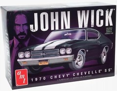 AMT John Wick: 1970 Chevy Chevelle SS 1:25 Scale Plastic Model Kit #AMT1453M/12