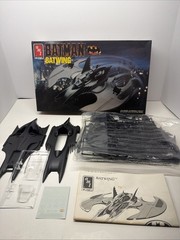 AMT Ertl Batman Batwing 1/25 Model Kit Open Box Sealed Parts Complete 1990