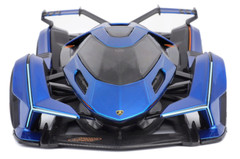 Lamborghini 1:18Race Car12Custom Built Concept Metal Body Model Carousel BLUE 24