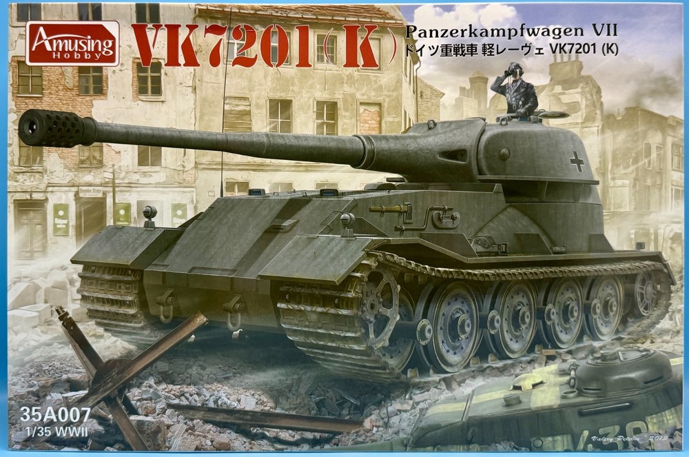 Amusing Hobby AH 35A007 1/35 Panzerkampfwagen VII VK7201(K) Brand New Complete