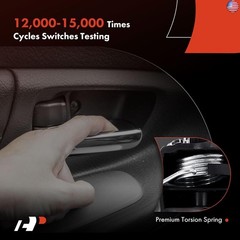 A-Premium Front or Rear Driver Side Interior Door Handle Compatible with Ram