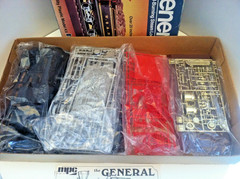 1980 MPC 1/25 Scale The General 4-4-0 American Steam Locomotive Model Kit