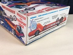 OPEN BOX MPC 1:25 Scale Model Kit RAMCHARGERS DRAGSTER TRANSPORT TRUCK 710-300