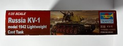 Trumpeter #00360 1/35 Scale Soviet KV-1 Model 1942 Tank from 2011 – Parts Sealed