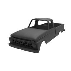 1/25 Scale Resin 1965 Ford F100 Long Bed 3D Printed