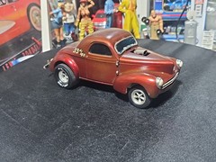 VINTAGE SURVIVOR MPC.REVELL.AMT. JO-HAN BUILT MODEL 🚗 41 WILLYS GASSER *RARE*