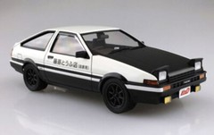 Aoshima 1/24 Initial D Toyota Fujiwara Takumi AE86 Trueno Comic vol37 Model Kit