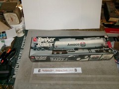 VINT AMT AMOCO GAS TANKER TRACTOR TRAILER 1/25 PLASTIC MODEL KIT – SEALED
