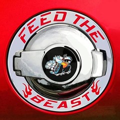 for Dodge Challenger Accessories-Gas Tank Door Cover Overlay For Unique Style