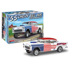 CARRERA REVELL OF AMERICAS INC 1/24 55 Chevy Bel Air Street Machine 2N1