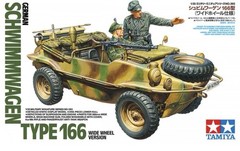 1/35 Tamiya #35393 Schwimmwagen Tp.166 Wide Wheel Version