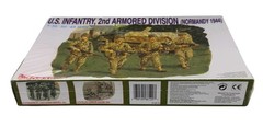 DRAGON 6120 1/35 ’39-’45 Series U.S.Infantry,2nd Armored Division(Normandy 1944)