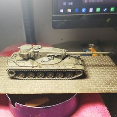 Hand Made 1/72 U.S. Concept 1B Tank 3D Resin Printing Model