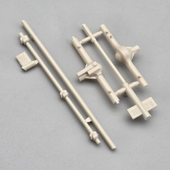Moebius Models 1/25 1952 Hudson Hornet Parts Kitbash Rear Axle & Driveshaft