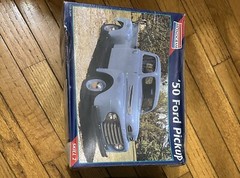 Vintage 1995 Monogram ’50 Ford Pickup 1:25 Scale Model Kit 2457.