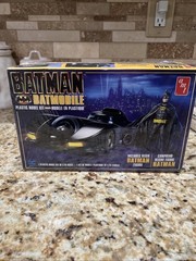 1989 BATMAN MOVIE BATMOBILE MODEL KIT AMT BRAND NEW SEALED W/RESIN FIGURE 1/25