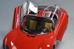Race Car 1 18 Classic Vintage Racing 24 Custom Concept Carousel Red 12