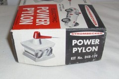 STROMBECKER ELECTRIC POWER PYLON RACING KIT BOXED D48 1960s