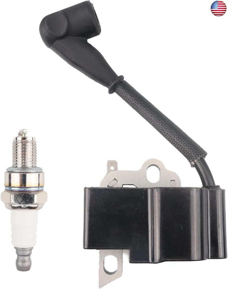 4180 400 1313 Ignition Coil with Spark Plug for Stihl FS91 FS131 HT133 FS111